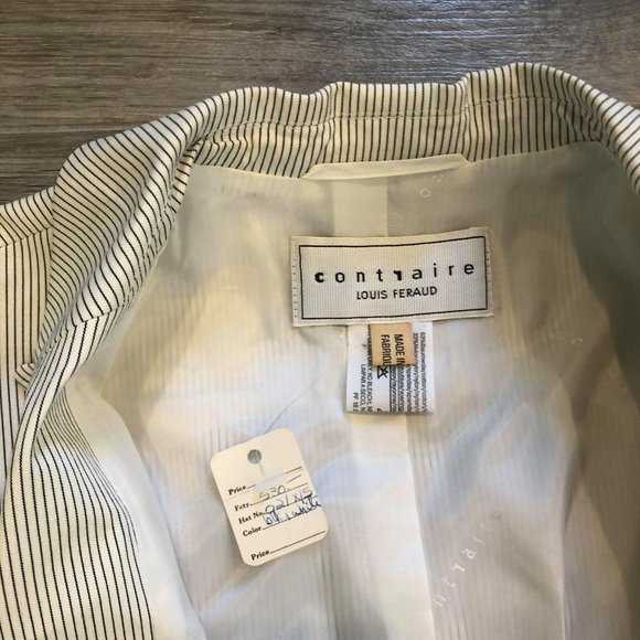 Louis Feraud striped jacket - Picture 2 of 2